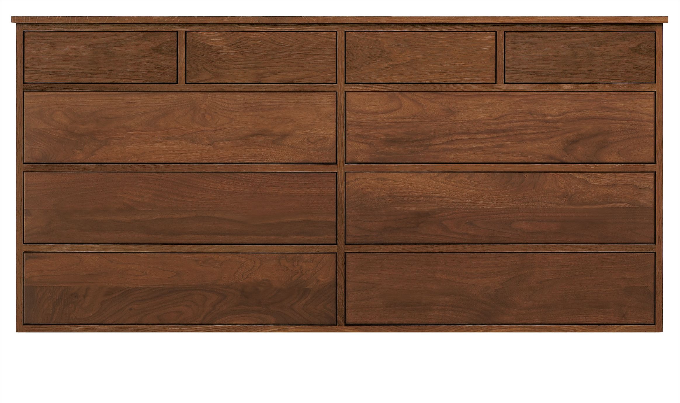 Linear 67w 20d 38h Ten-Drawer Dresser