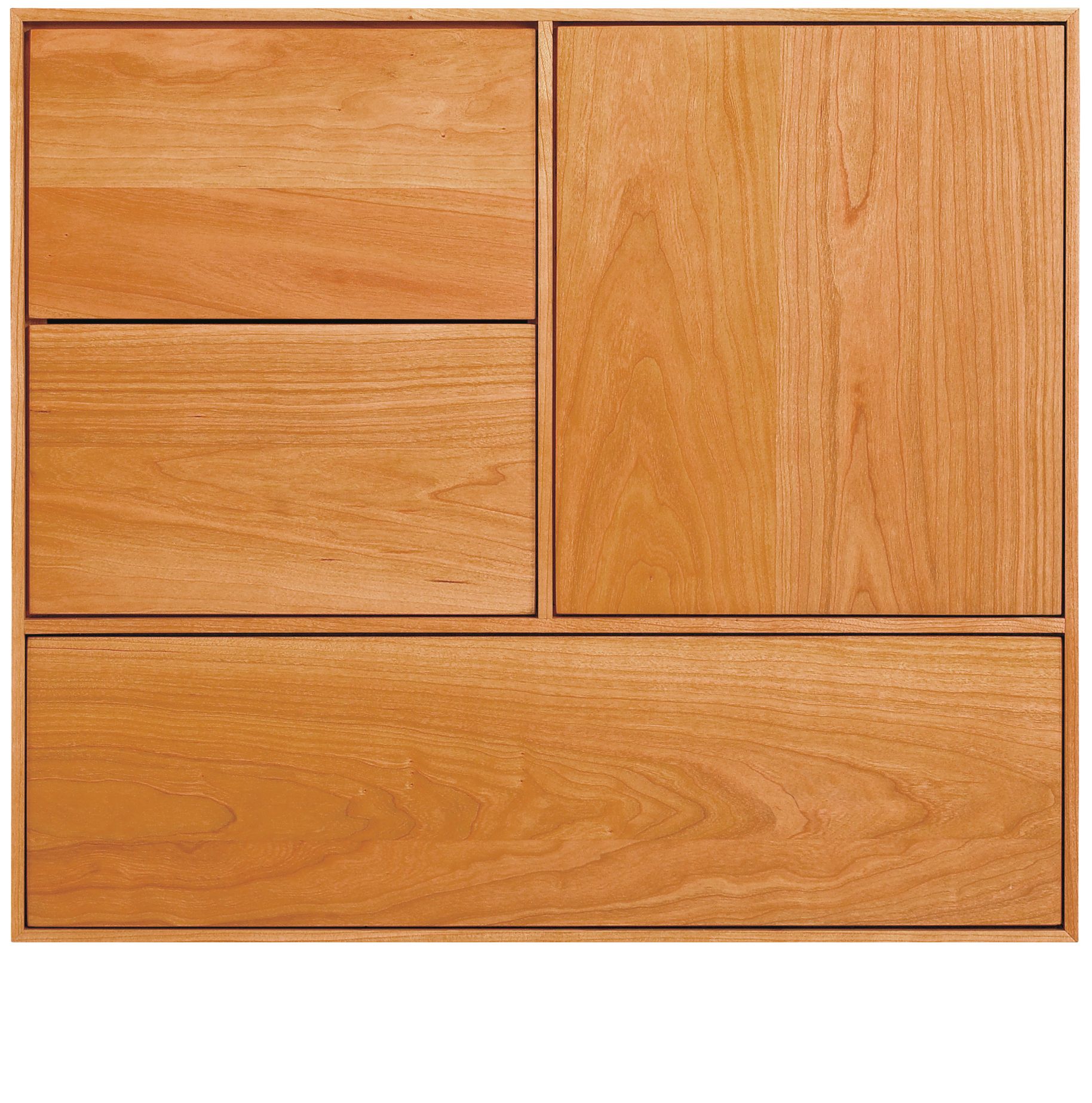 Hudson 24w 12d 24h Storage Cabinet with Wood Base