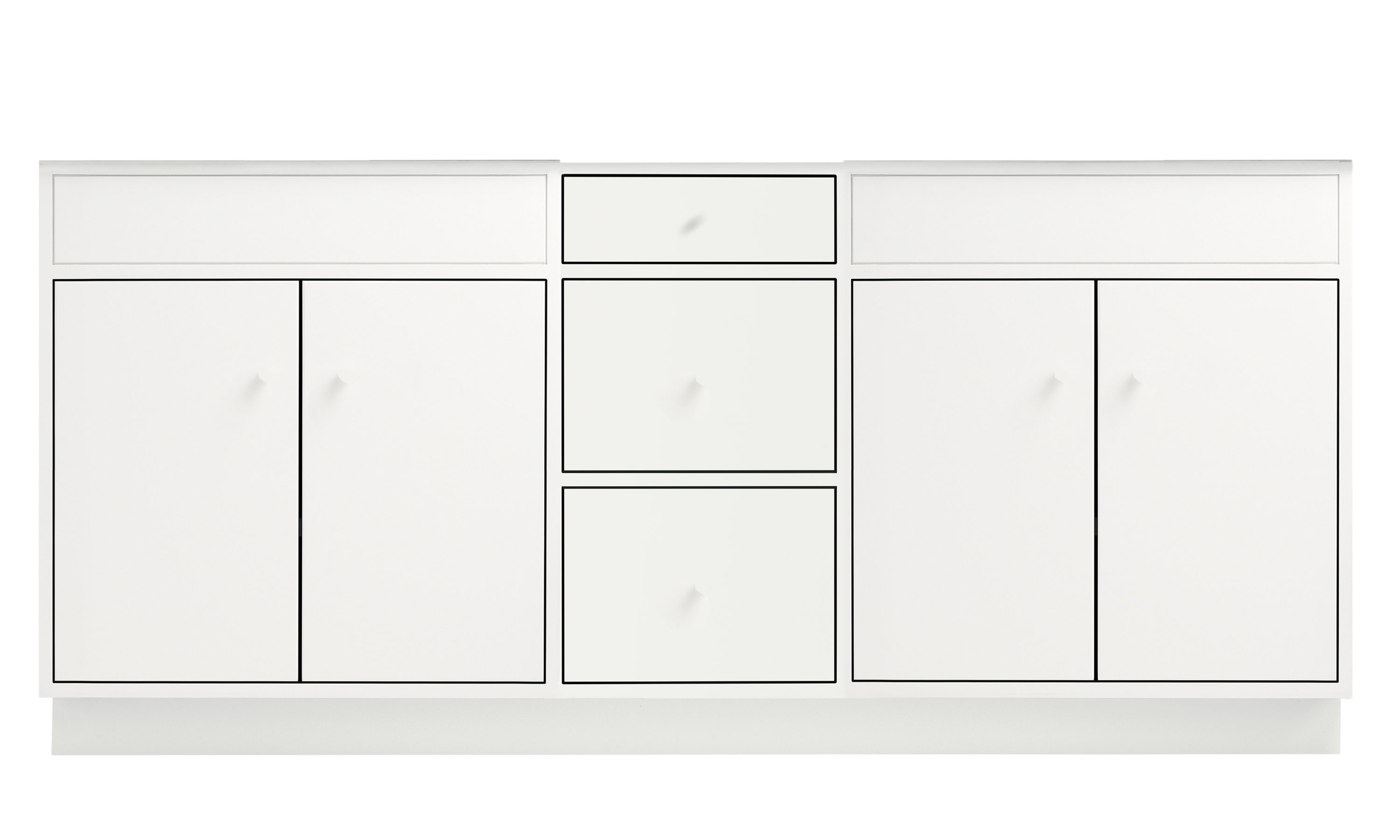 Linear Wood Base Bathroom Vanities