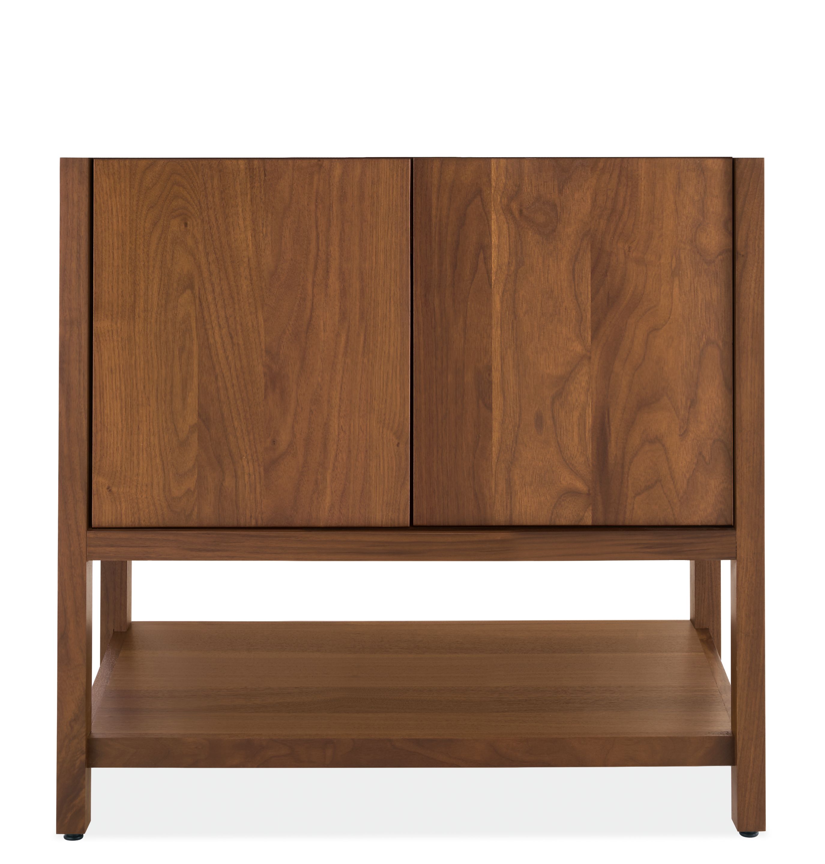 Emerson 35.25w 21.75d 34h Single-Sink Vanity with Left Overhang