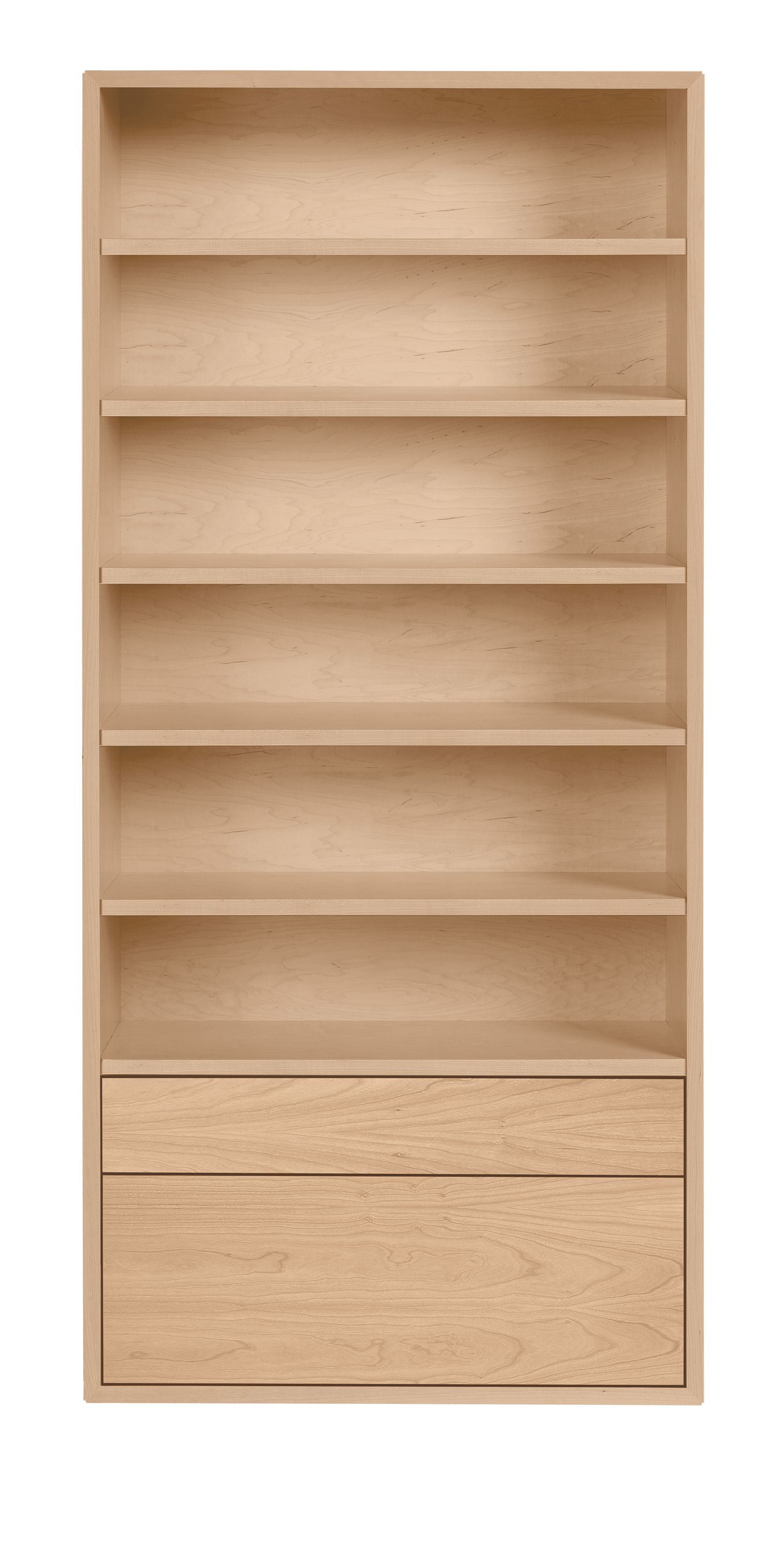 Copenhagen Bookcase with File Drawer