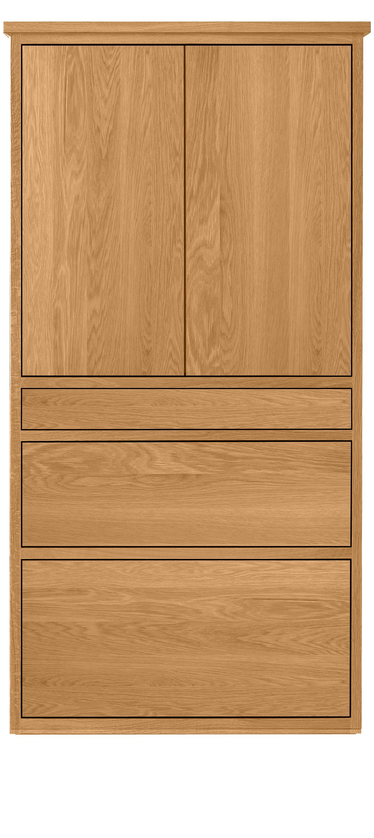 Linear Two-Door Office Armoire