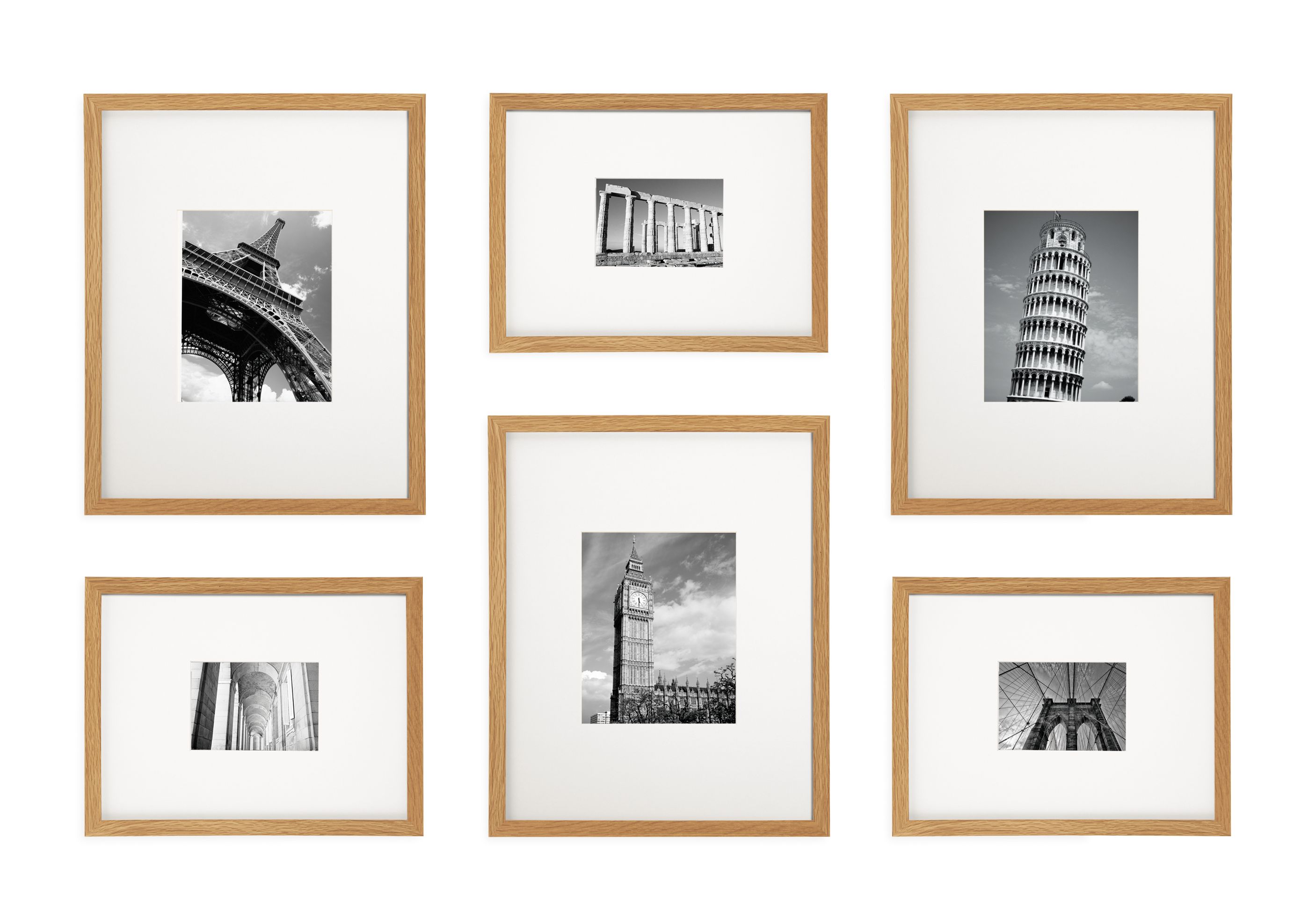 Profile Mixed Frame Set of 6