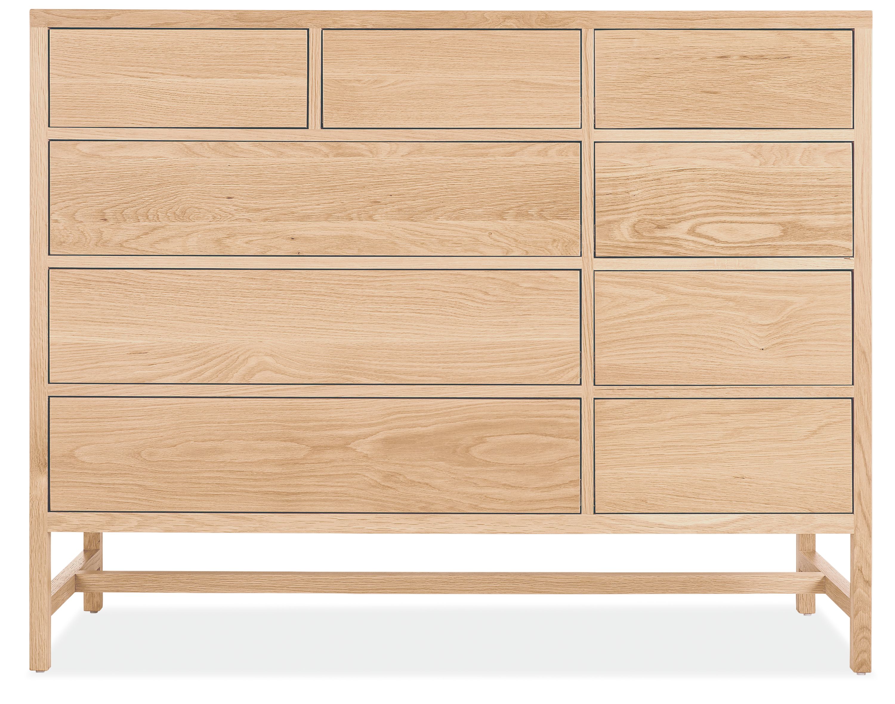 Berkeley 55w 20d 43h Nine-Drawer Dresser