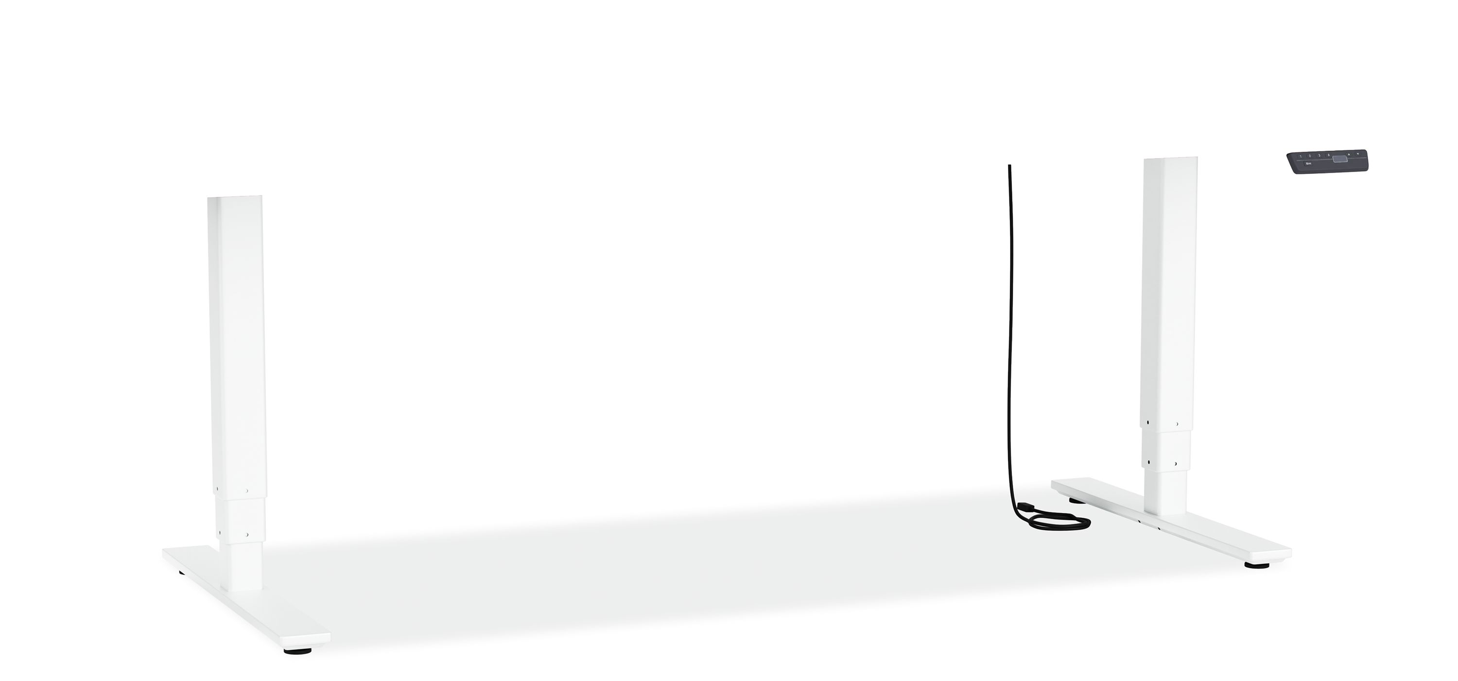 Aedric 72w 30d 23-49h Adjustable Standing Desk with Drawers