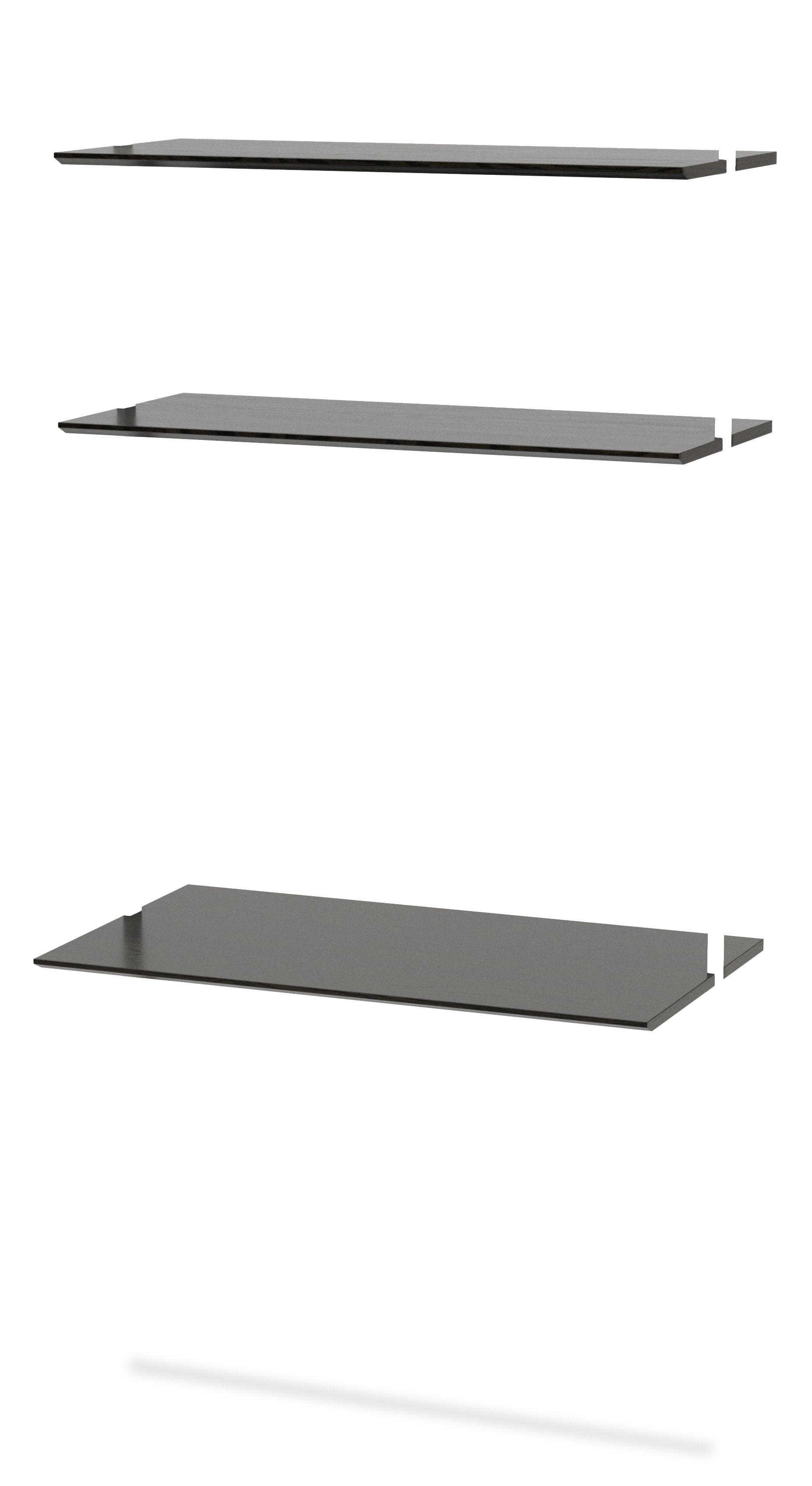 Beam 36w 20d 78h Desk with 16d Shelves