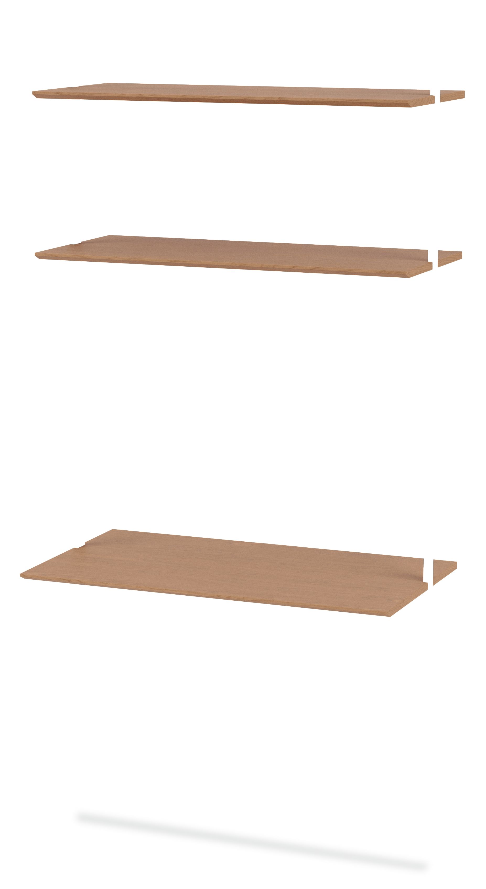 Beam 36w 20d 78h Desk with 16d Shelves