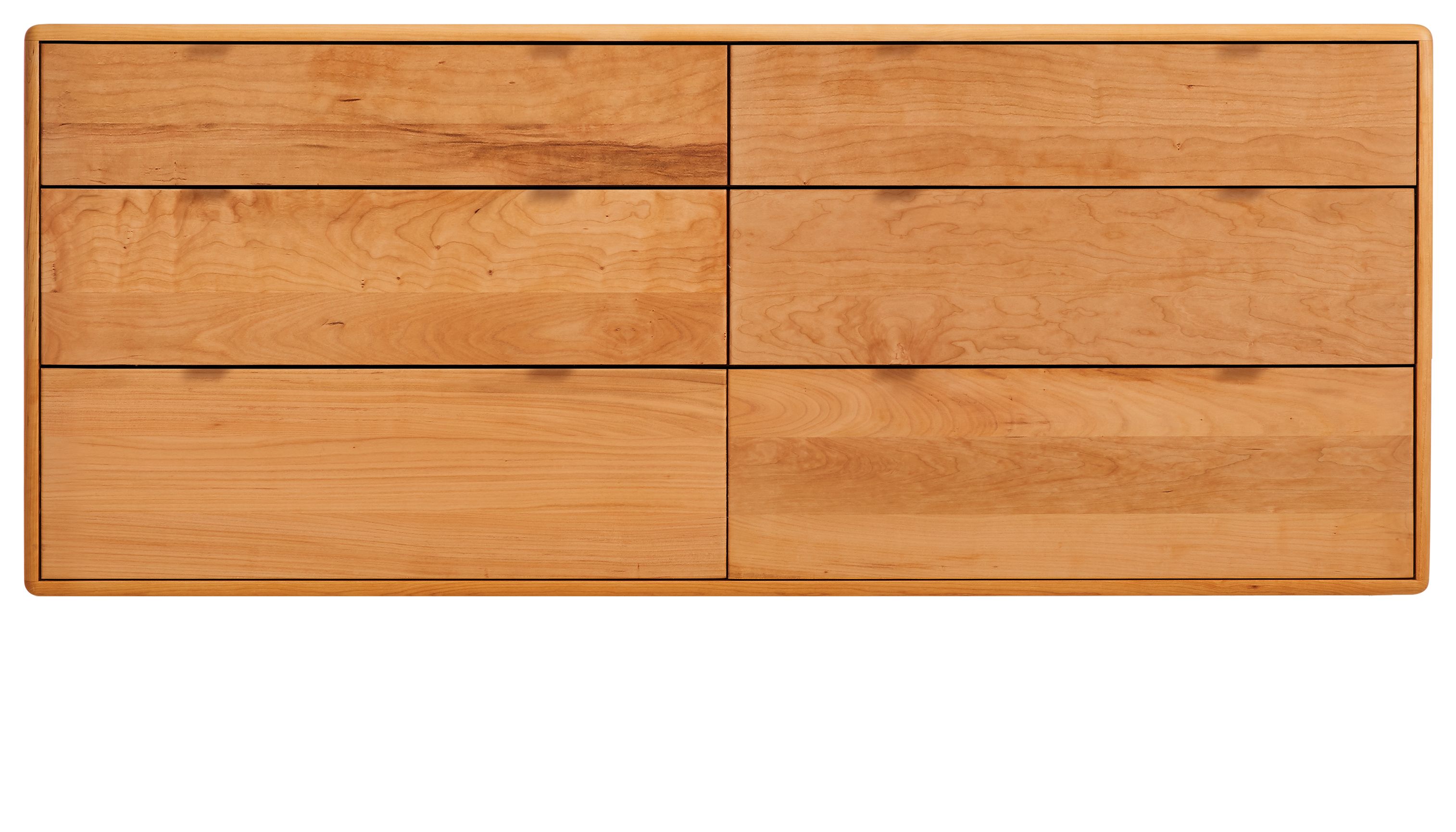 Hensley 60w 20d 33h Six-Drawer Dresser