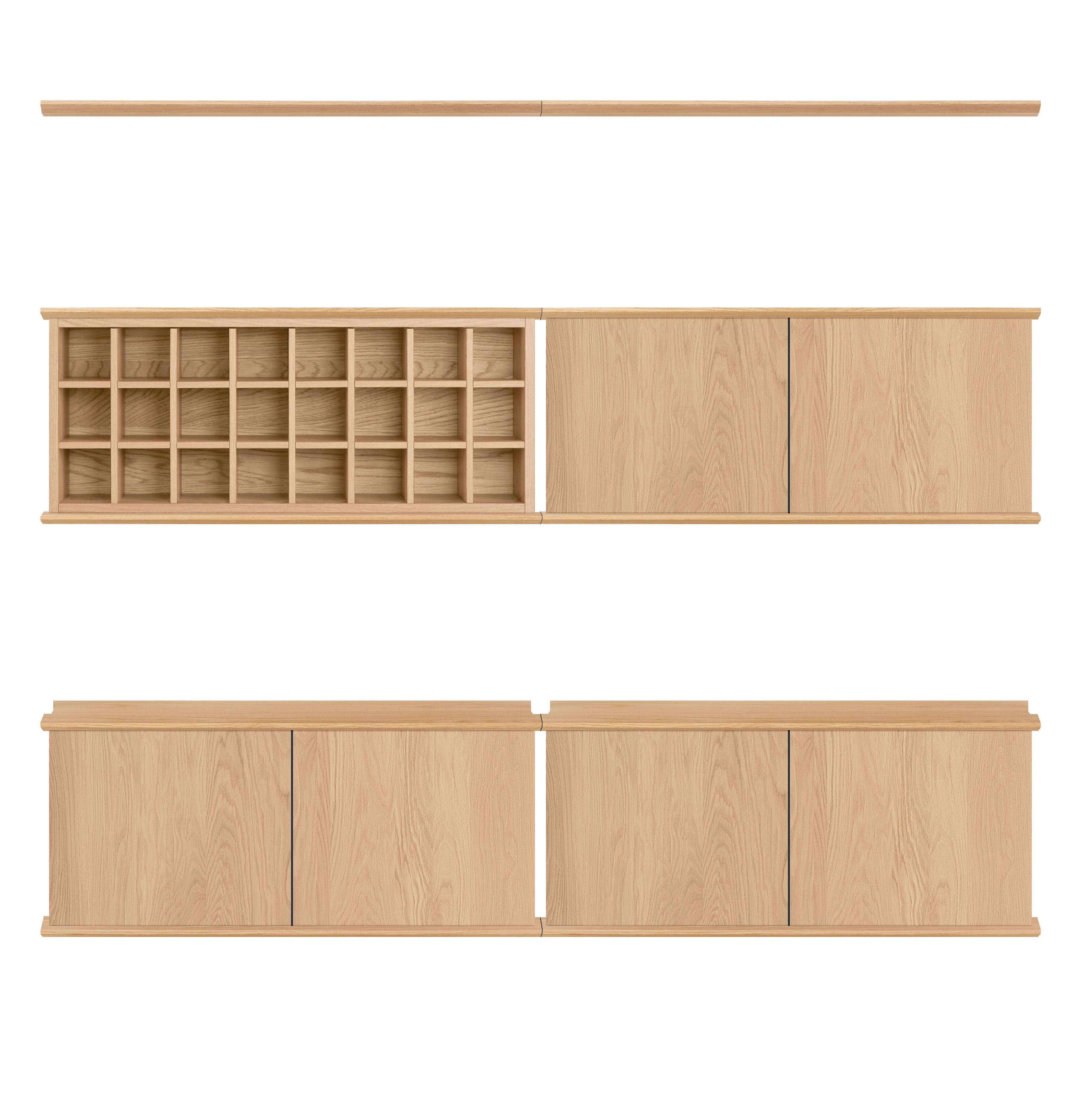 Beam Bookcase Wall Units