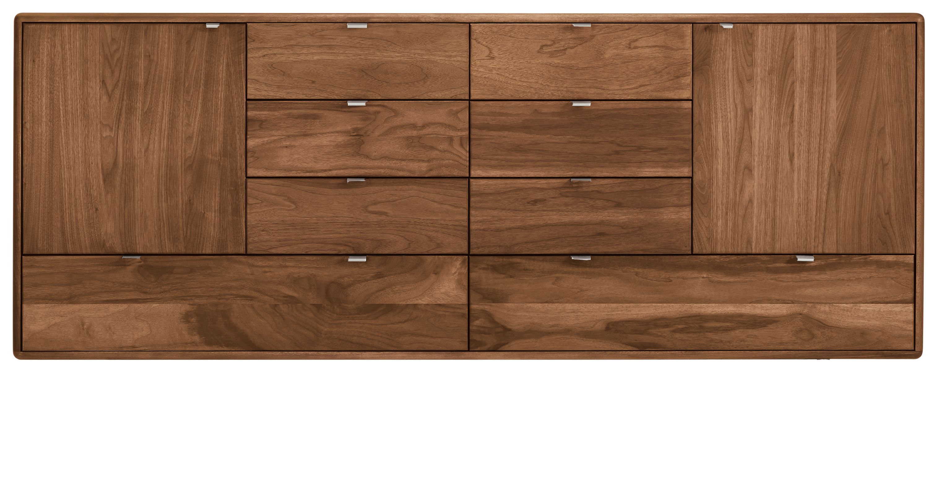 Hensley 72w 20d 37h Eight-Drawer/Two-Door Dresser