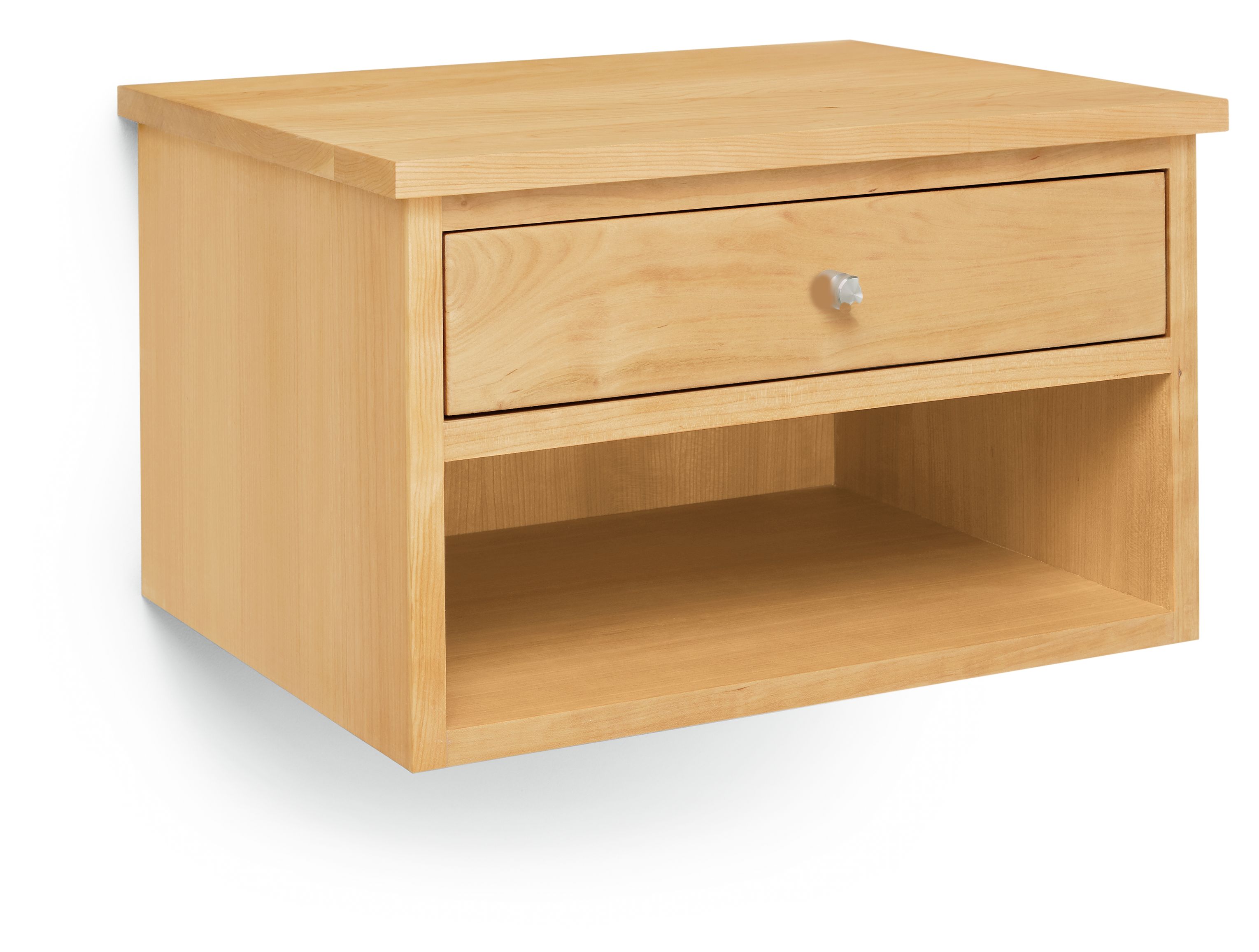 Linear 20w 16d 12h One-Drawer Wall-Mounted Nightstand