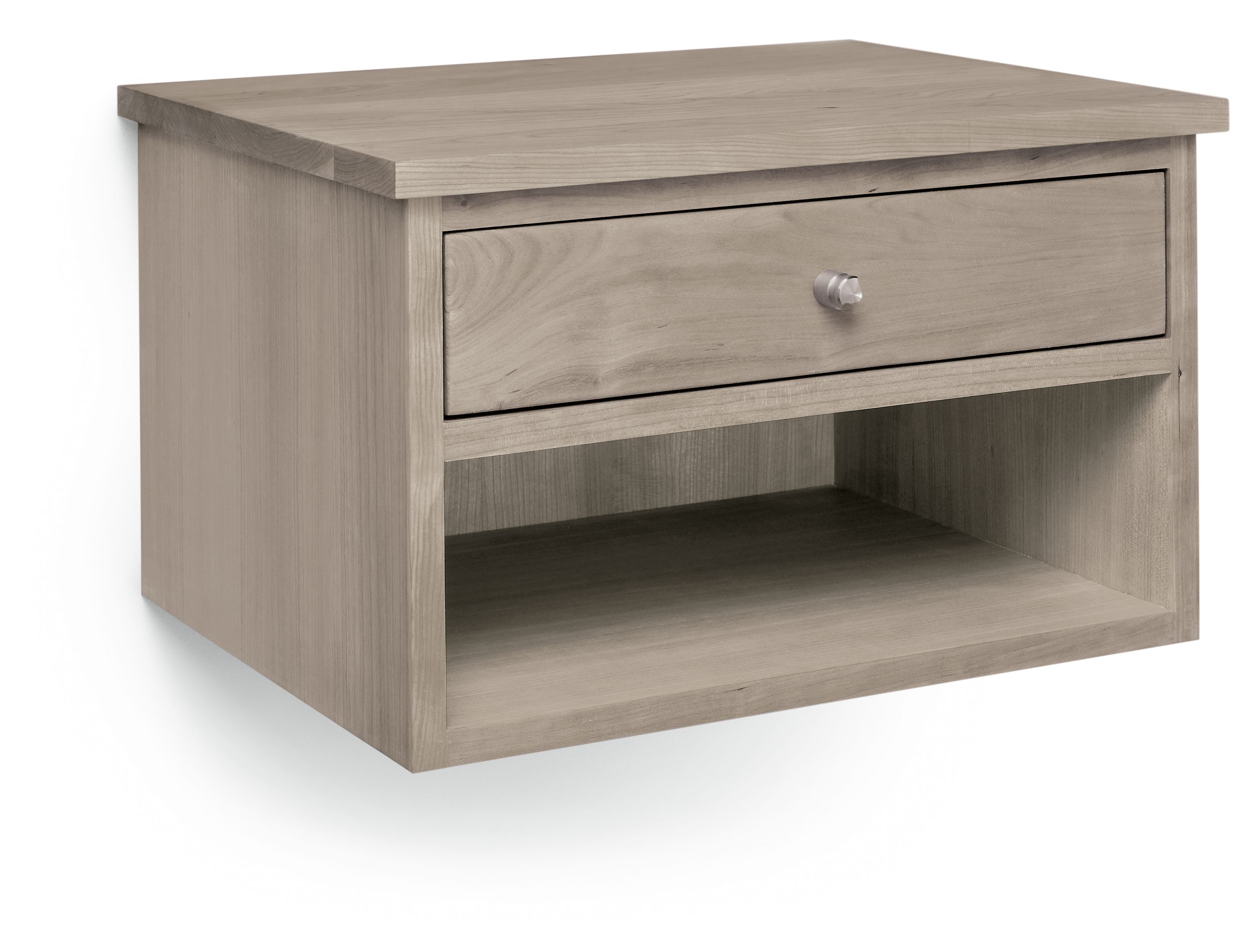 Linear 20w 16d 12h One-Drawer Wall-Mounted Nightstand