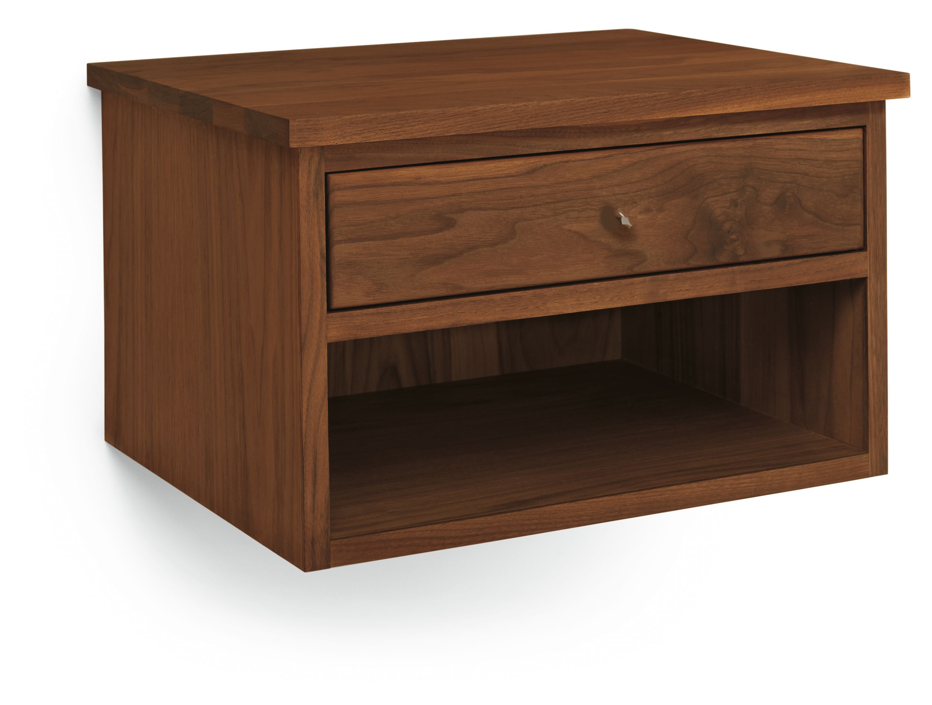 Linear 20w 16d 12h One-Drawer Wall-Mounted Nightstand