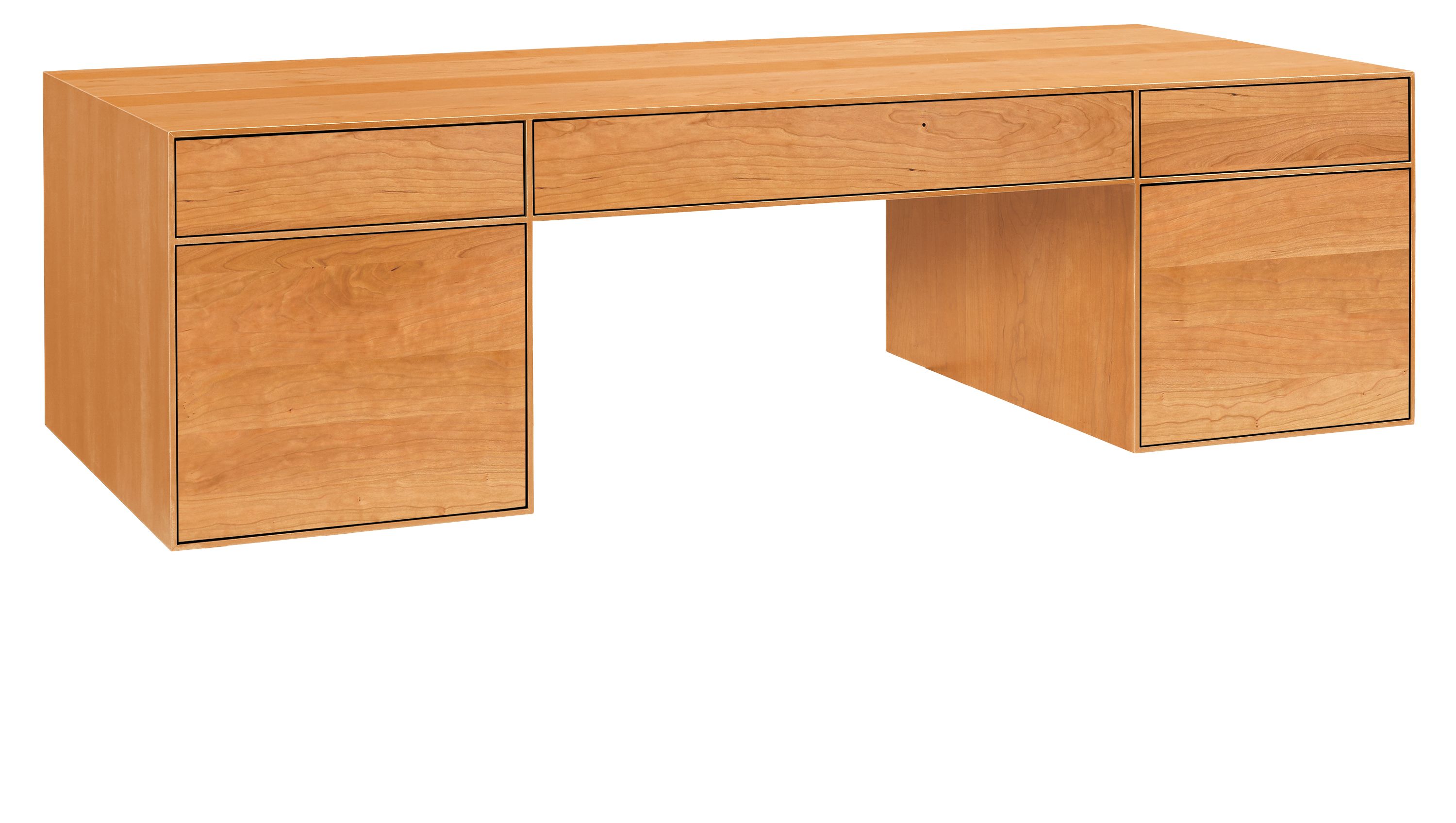 Hudson 66w 28d 30h Double File Drawer Desk