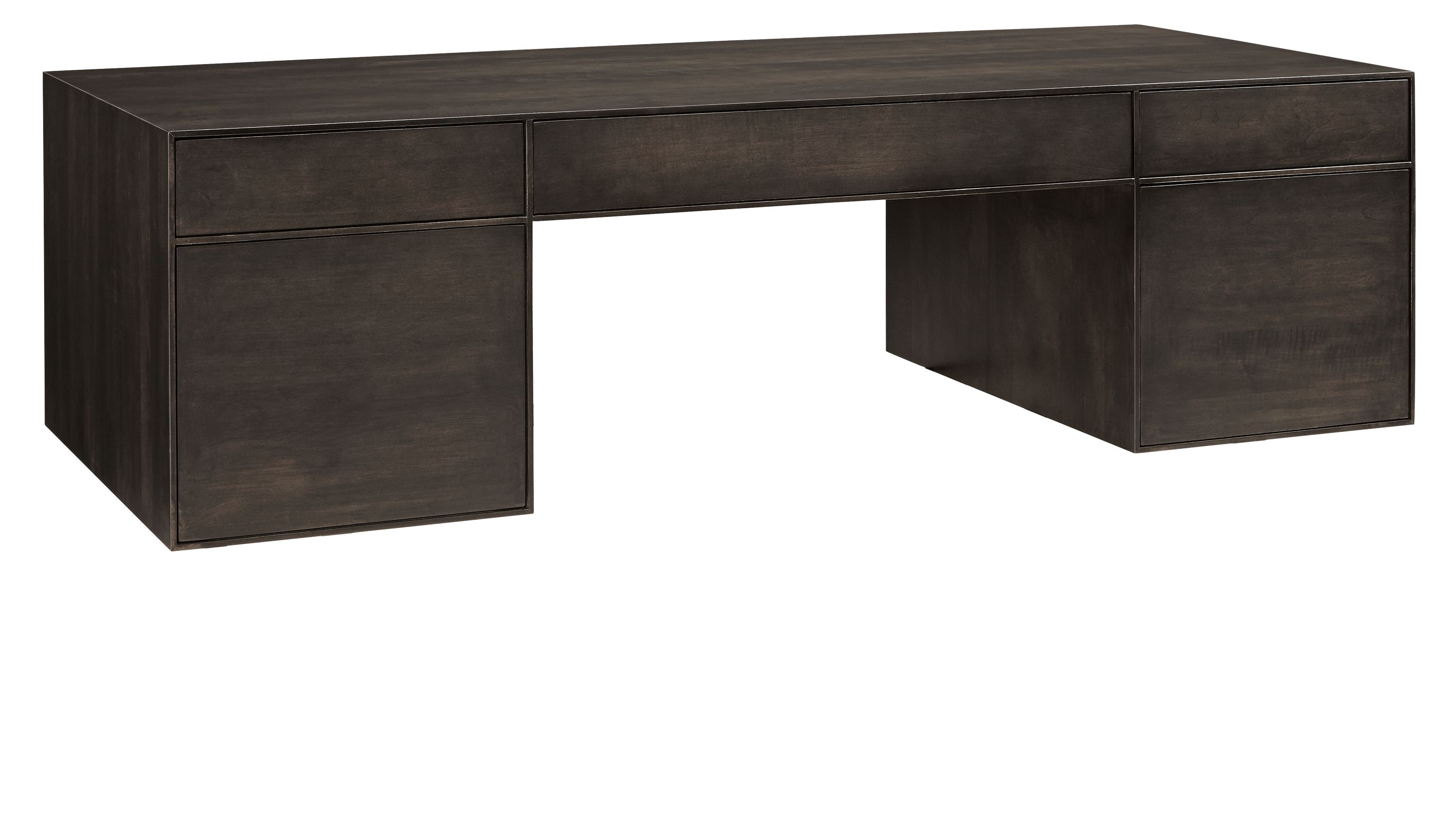 Hudson 66w 28d 30h Double File Drawer Desk