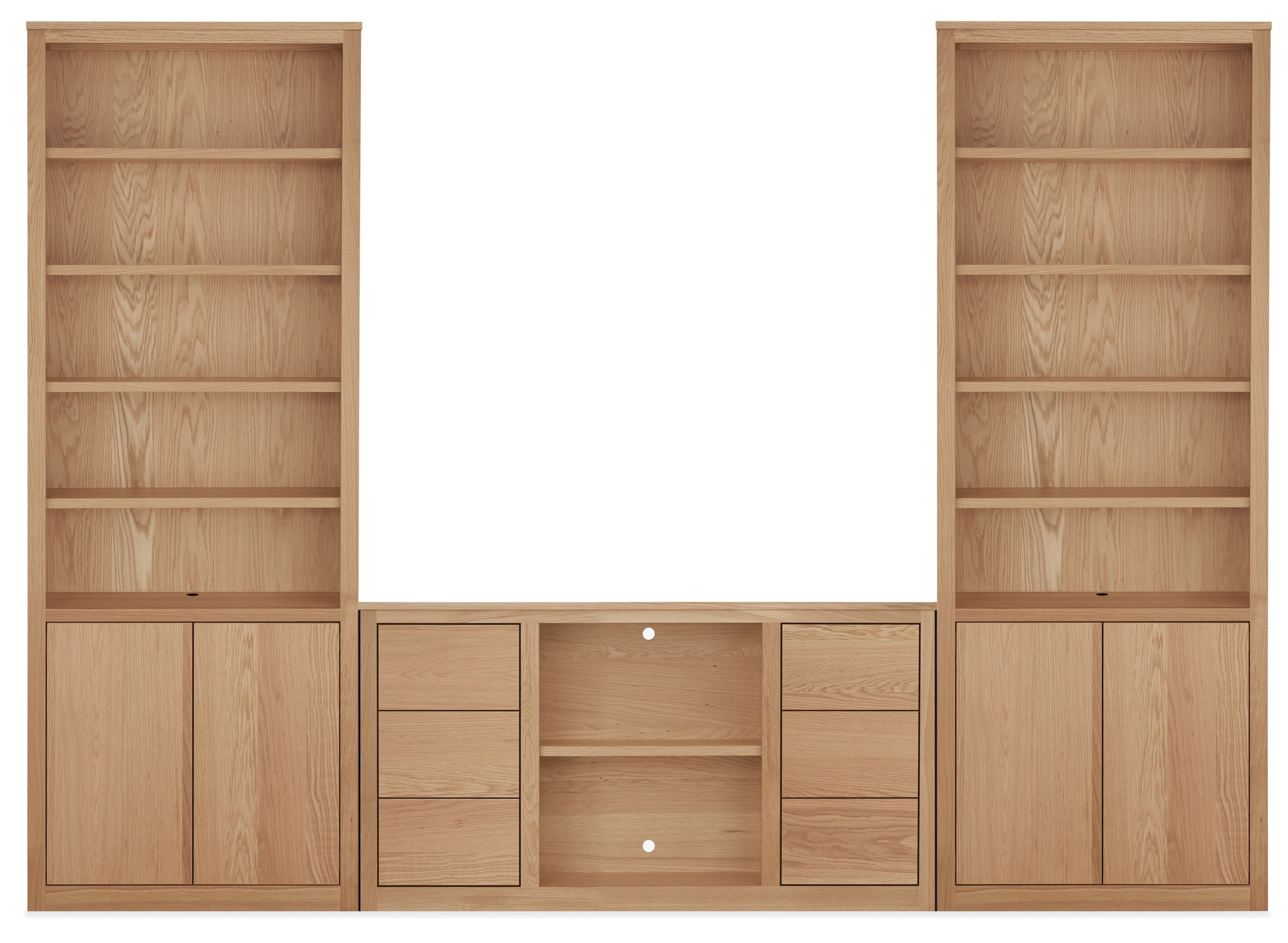 Woodwind Bookcase Wall Units