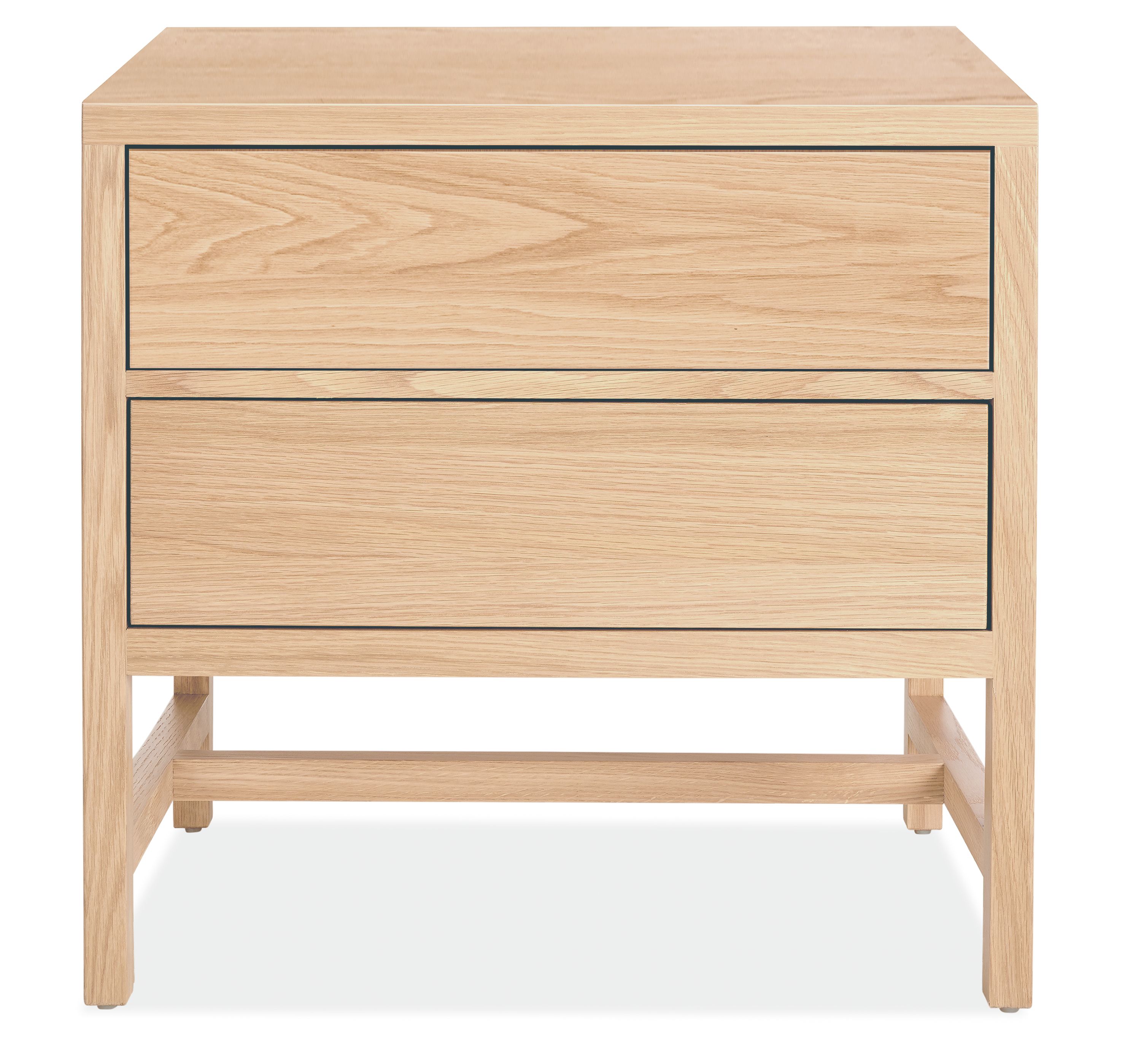 Berkeley 26w 20d 25h Two-Drawer Nightstand