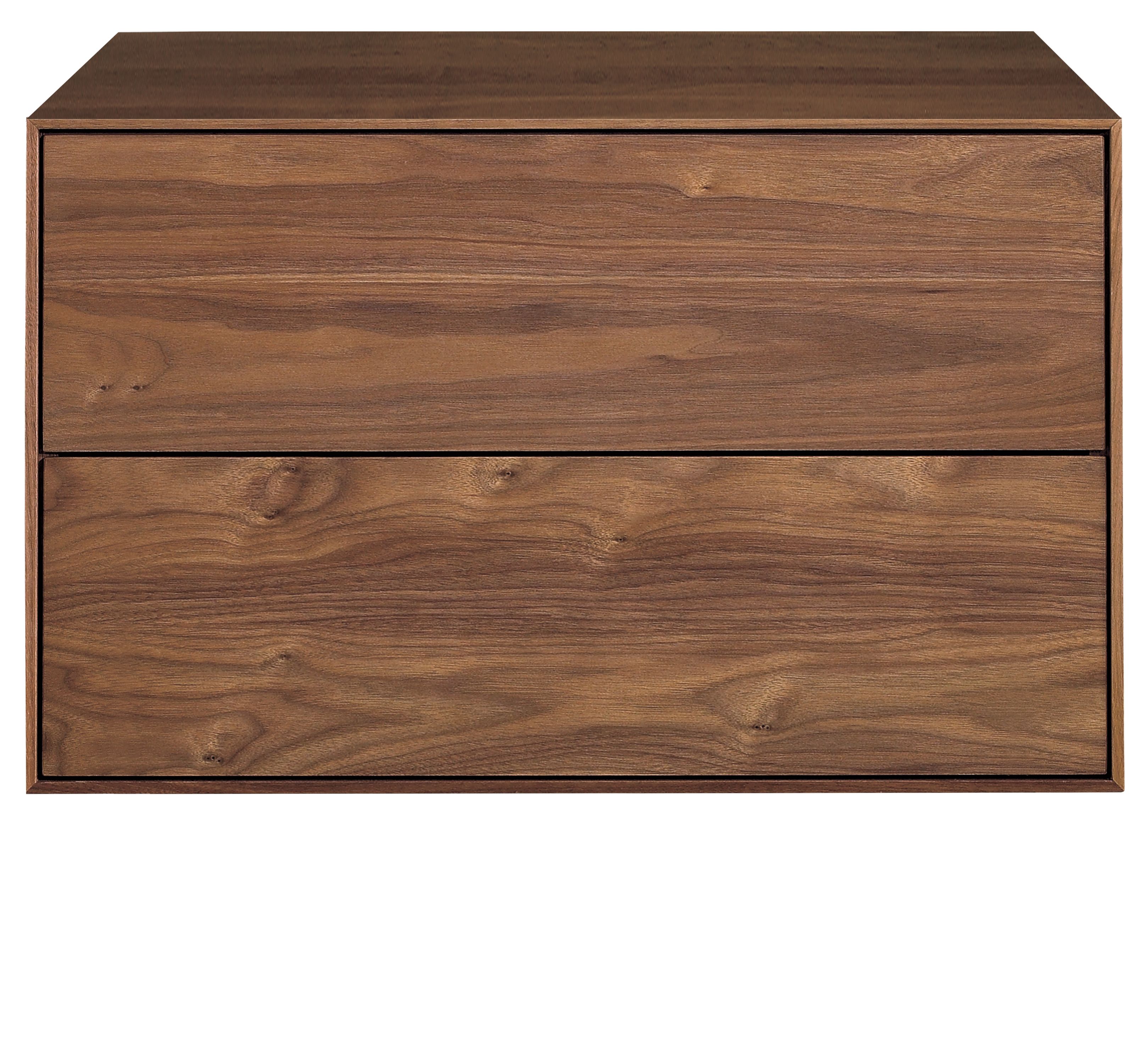 Hudson Nightstands with Wood Base - Modern Bedroom Furniture - Room & Board