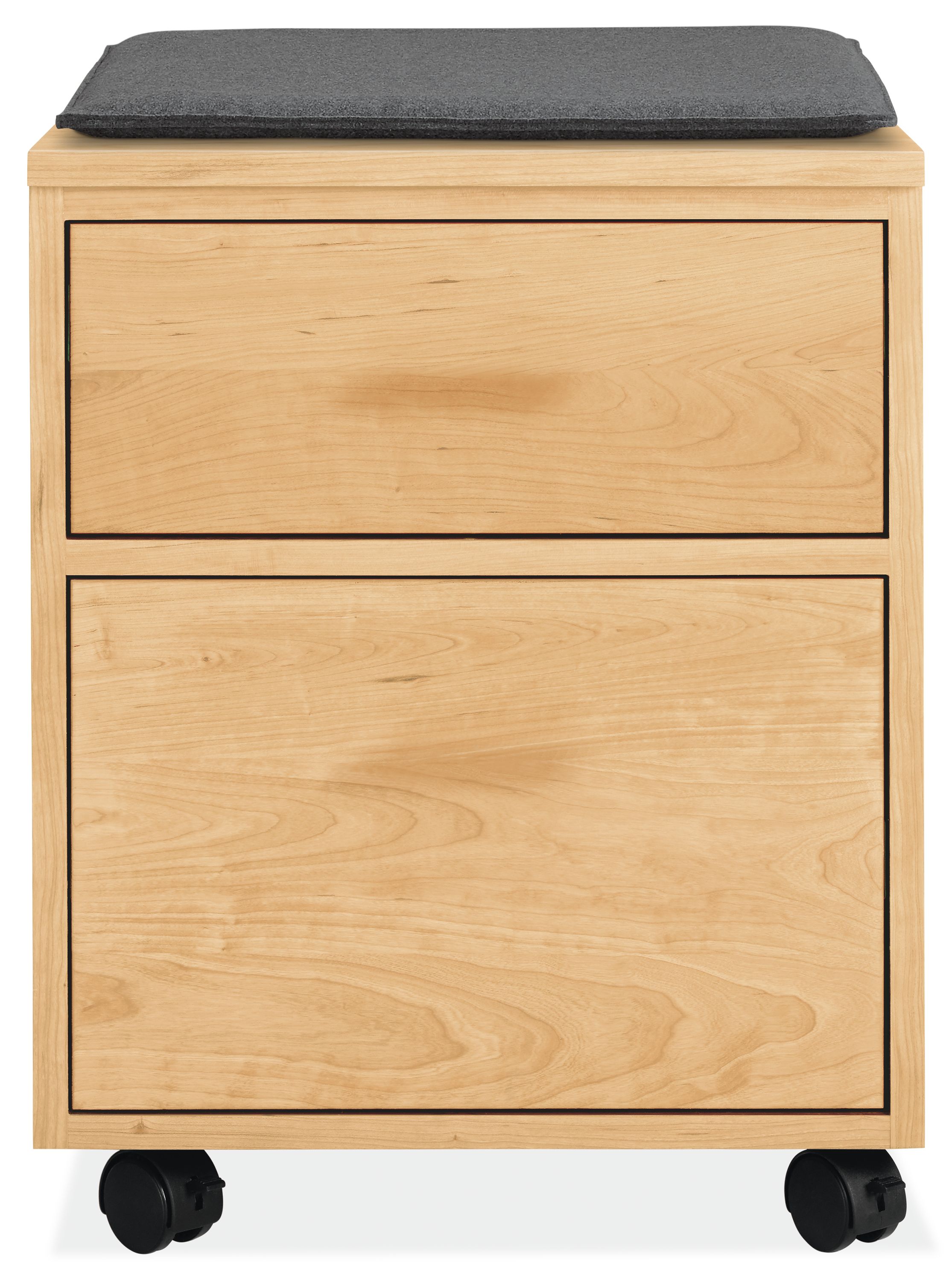 Linear 19w 20d 24h Rolling File Cabinet with Cushion