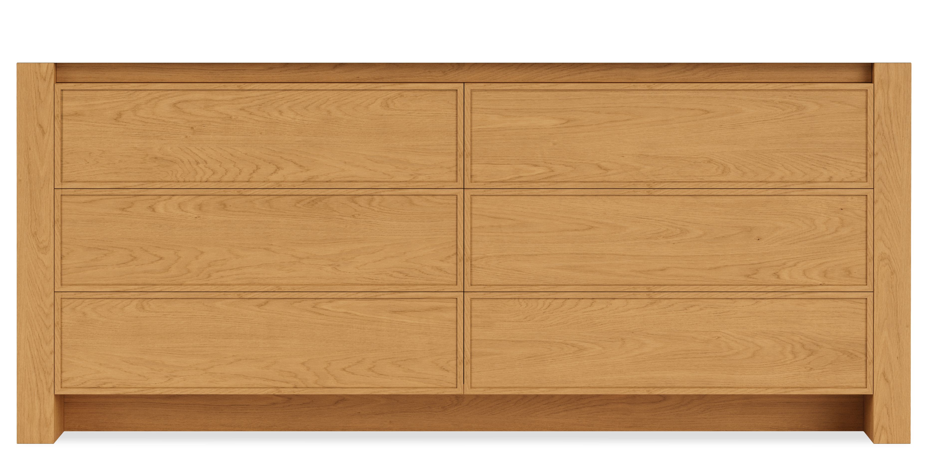 Amherst 72w 20d 33h Six-Drawer Dresser