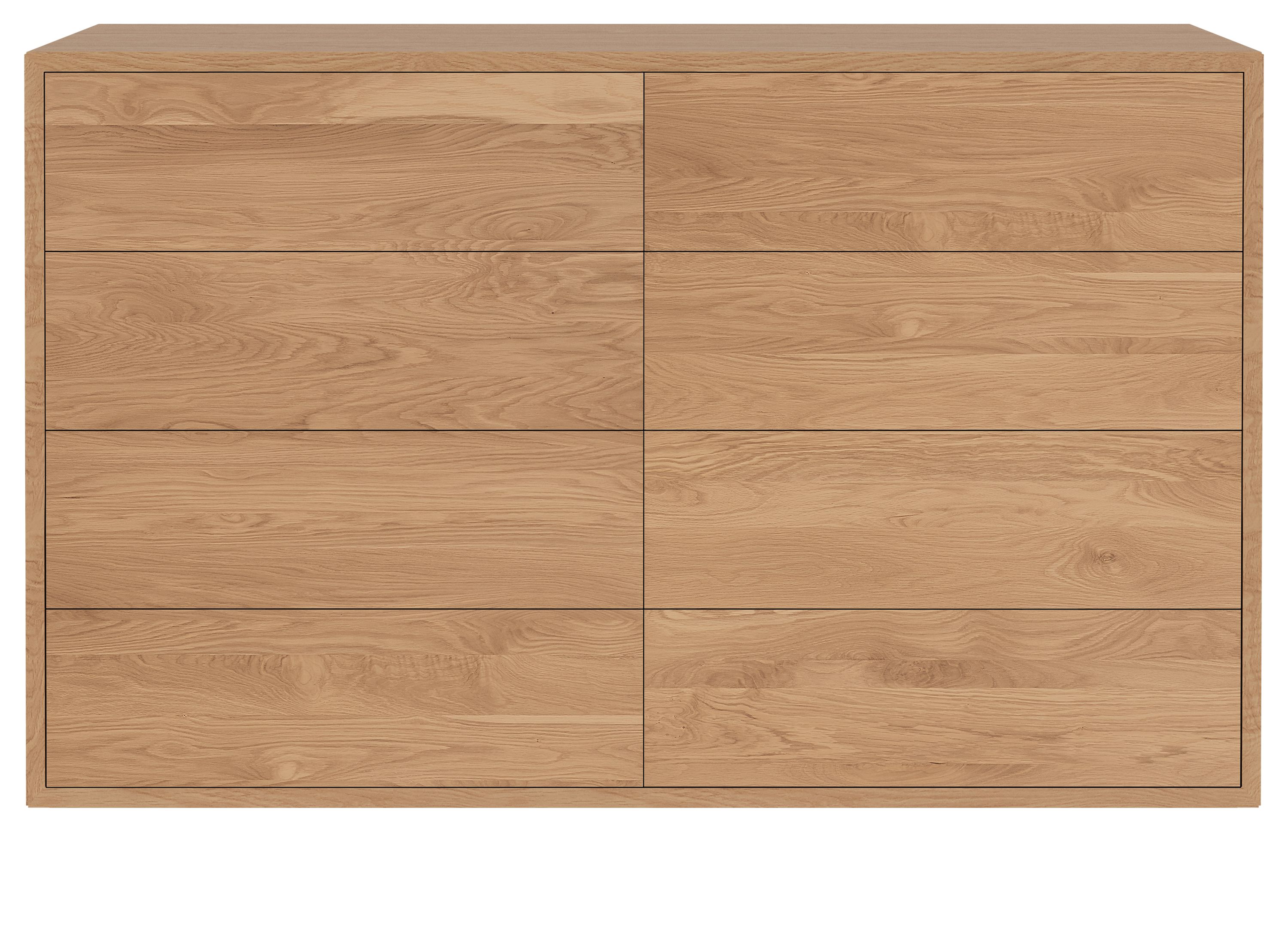 Copenhagen 55w 20d 38h Eight-Drawer Dresser