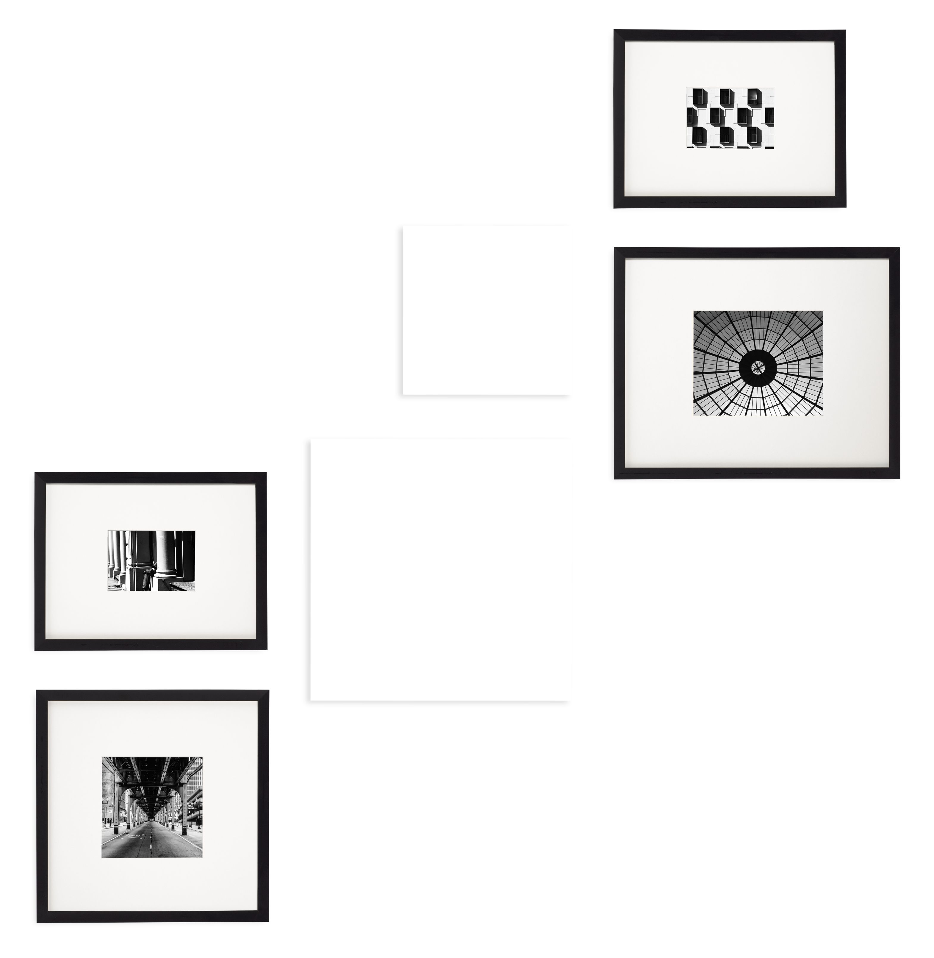 Profile & Manhattan Stairway Frame Set of 6