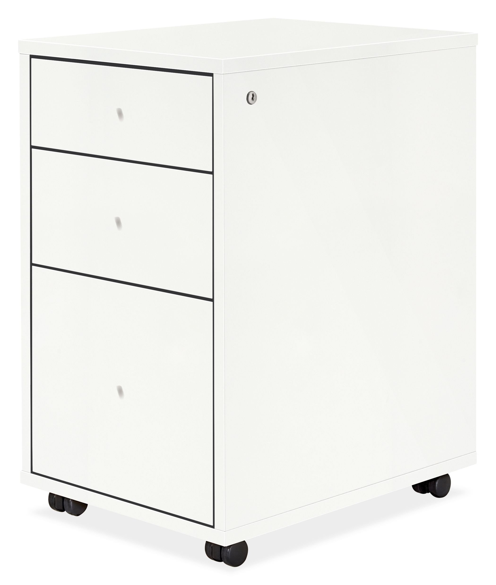Sequel 16w 20d 26h Rolling File Cabinet with Lock