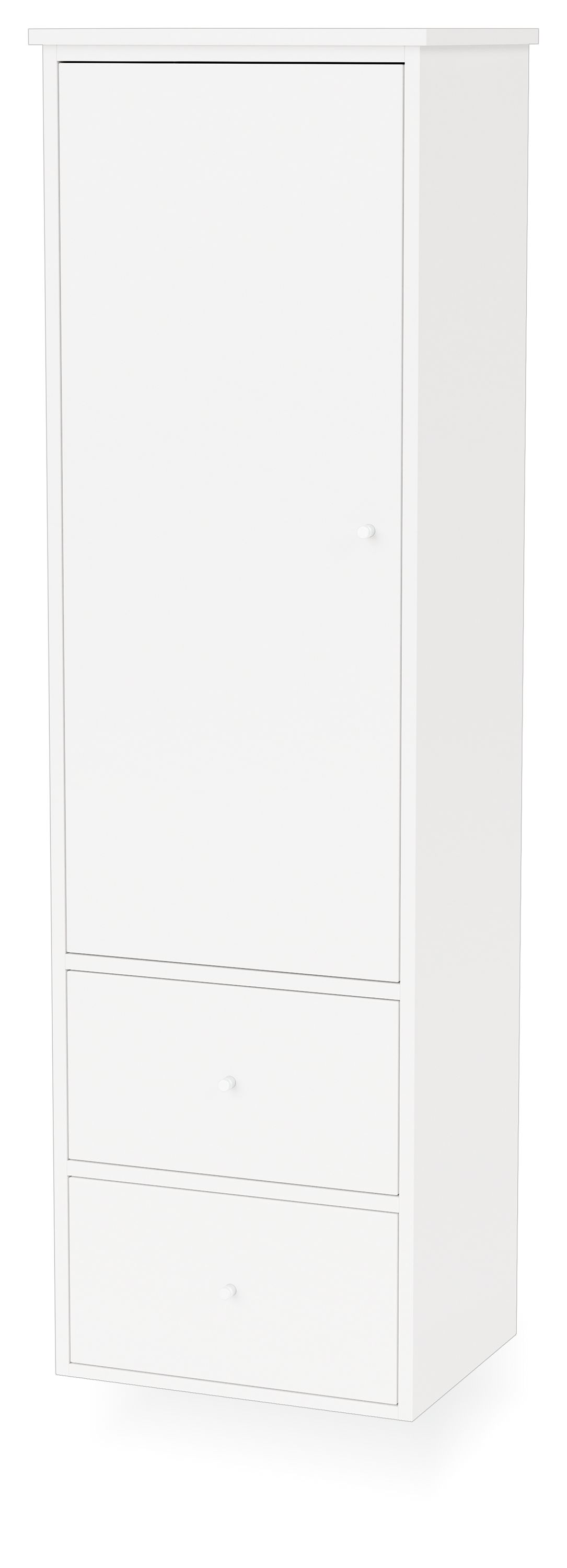 Linear 20w 16d 66h Floating Linen Cabinet with Door
