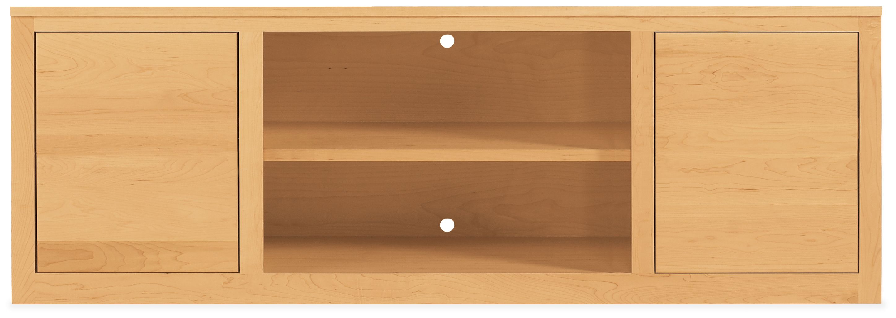 Woodwind 70w 17d 24h Two-Door Media Cabinet