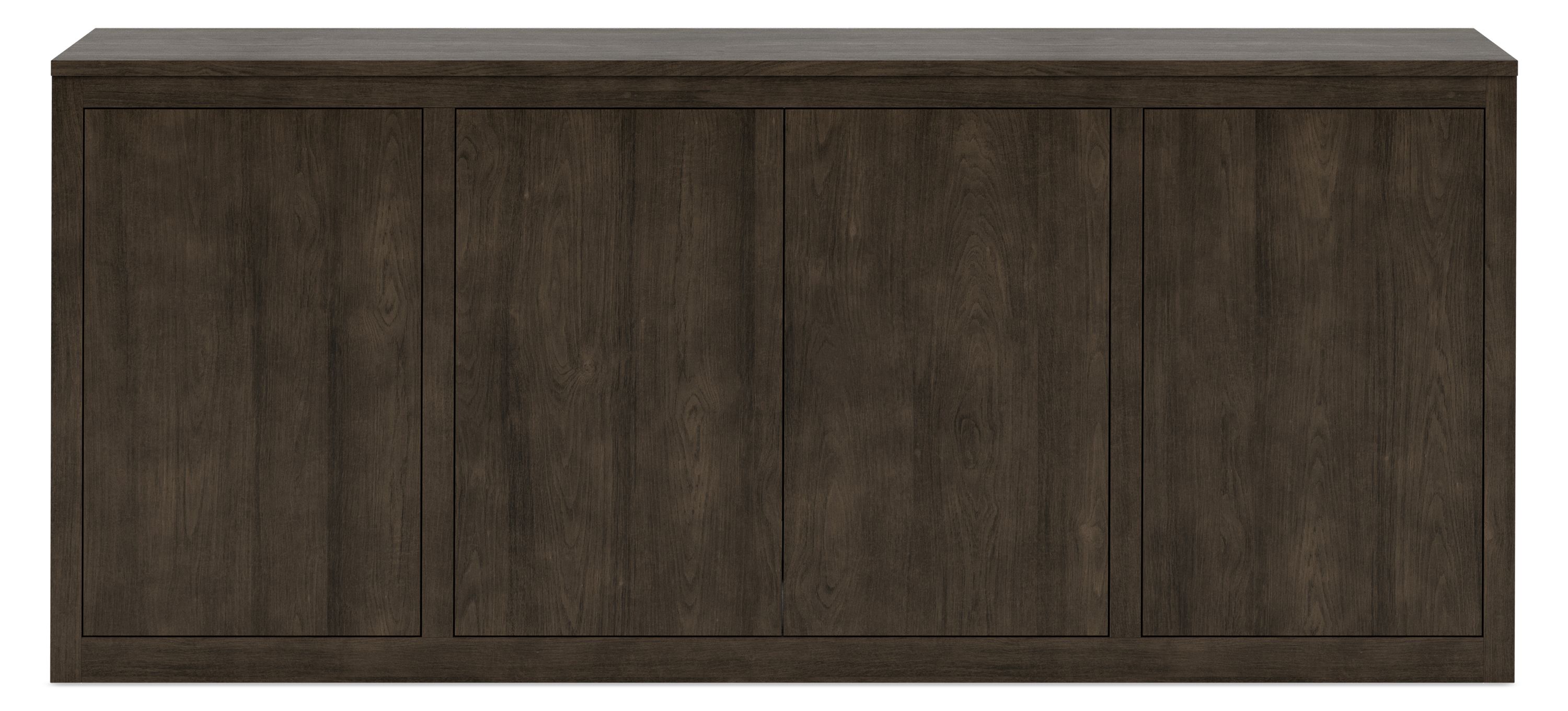 Woodwind 70w 12d 30h Four-Door Console Bookcase
