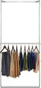 Three Shelves, Bottom Clothing Bar
