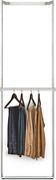 Three Shelves, Bottom Clothing Bar