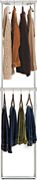 Top and Bottom Clothing Bars