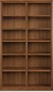 37"w - 72"w, center divider