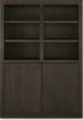 37"w - 48"w, 2 doors, center divider