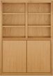 37"w - 48"w, 2 doors, center divider