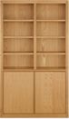 37"w - 48"w, 2 doors, center divider