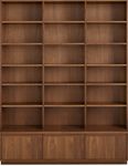 55"w - 72"w, 3 doors, 2 center dividers