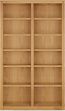 37"w - 72"w, center divider