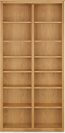 37"w - 72"w, center divider