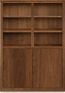 37"w - 48"w, 2 doors, center divider