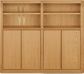 49"w - 72"w, 4 doors, center divider