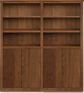 49"w - 72"w, 4 doors, center divider
