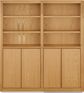 49"w - 72"w, 4 doors, center divider