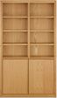 37"w - 48"w, 2 doors, center divider