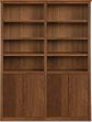 49"w - 72"w, 4 doors, center divider