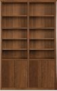 49"w - 72"w, 4 doors, center divider