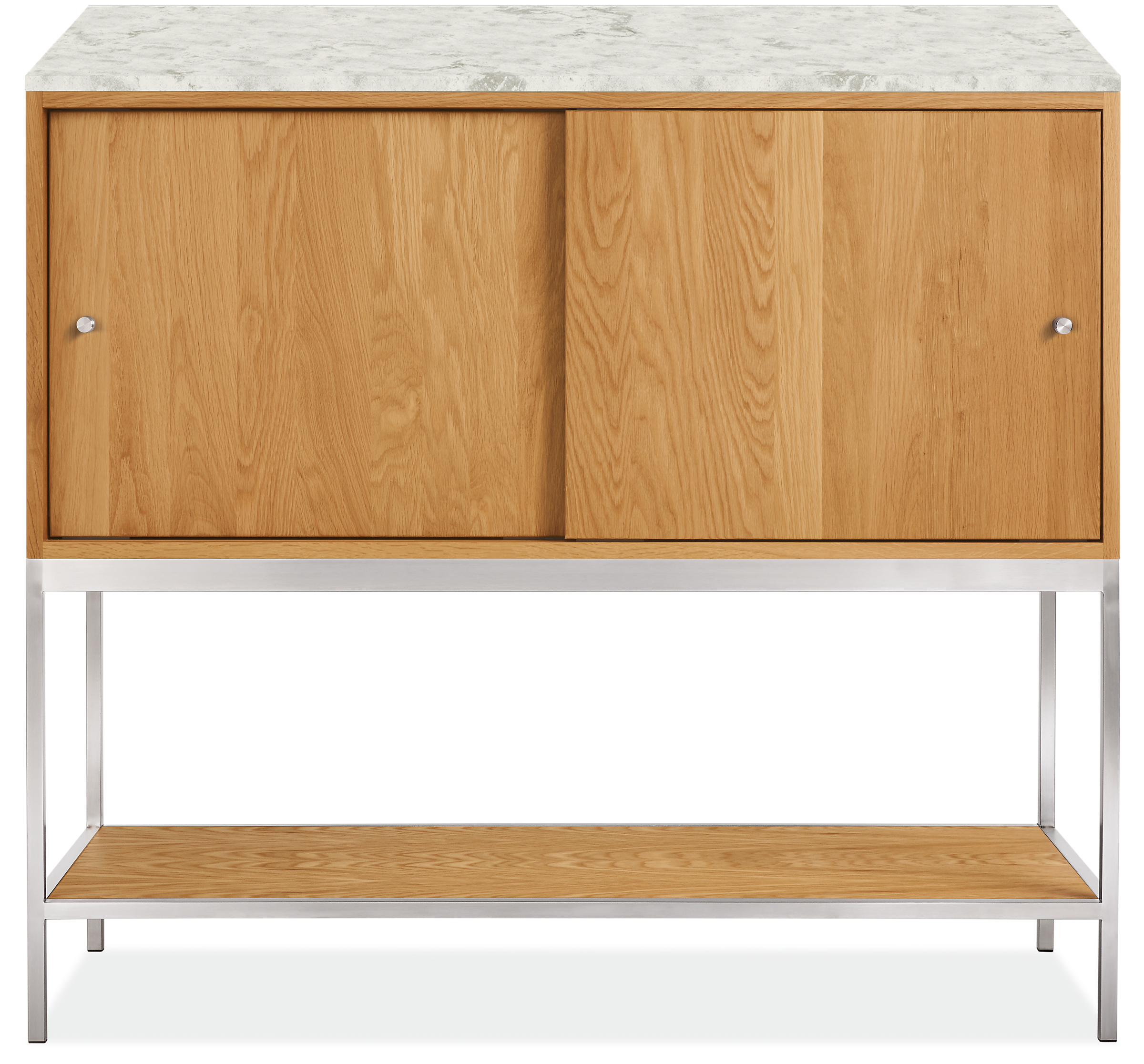 Linear Bar Cabinet with Quartz Top