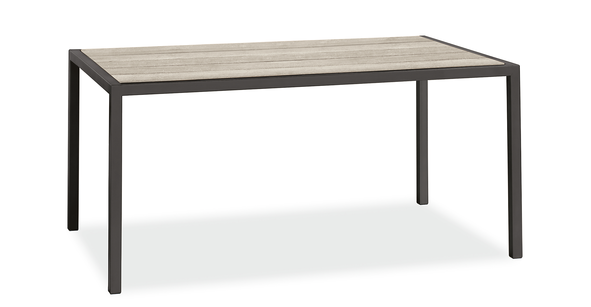 Montego Outdoor Table in Urban Wood by the Inch