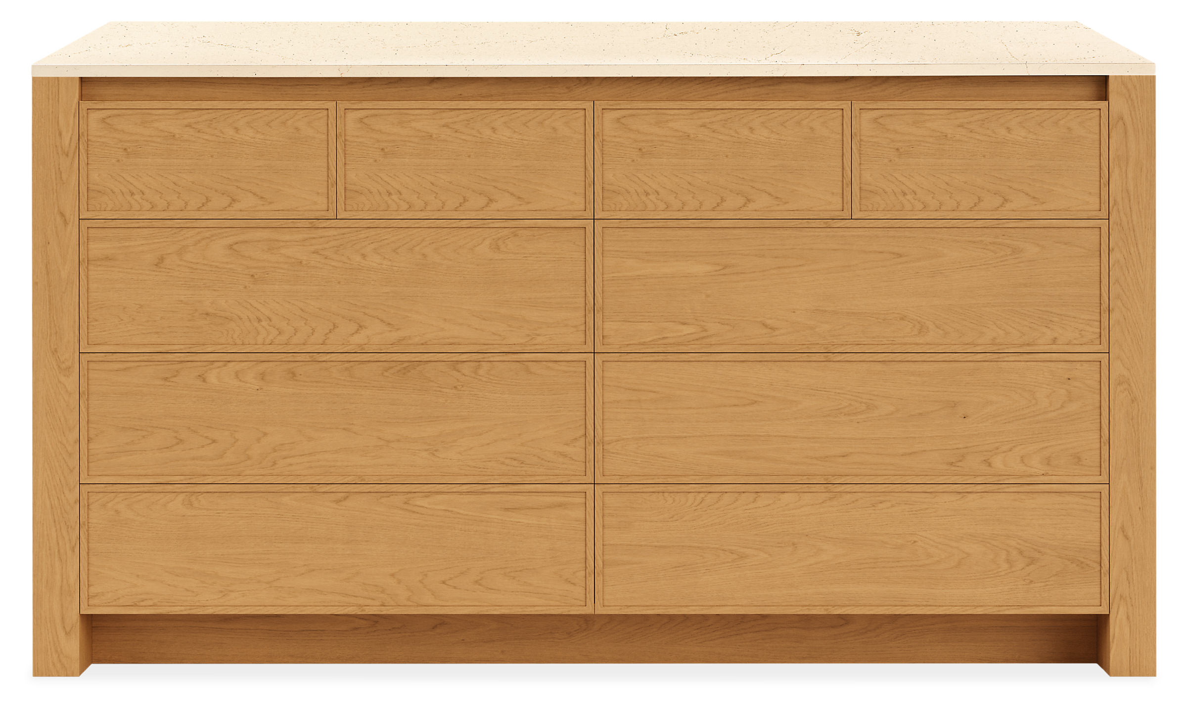 Amherst 72w 20d 40h Ten-Drawer Dresser